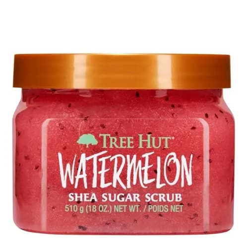 TREE HUT, Watermelon Shea Sugar Scrub, Exfoliante Corporal de Azúcar Natural