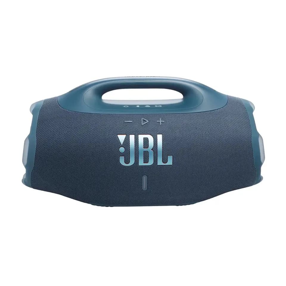 Bocina Jbl Boombox 4 Bluetooth portátil inalámbrica resistente al agua y al polvo Ip68 azul