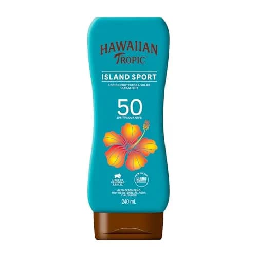 Protector Solar Hawaiian Tropic Island Sport FPS 50 240ml