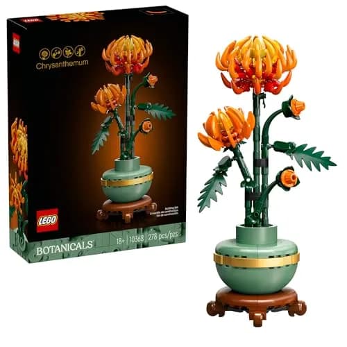 LEGO Icons Crisantemo Colección Botanical Flores Orientales