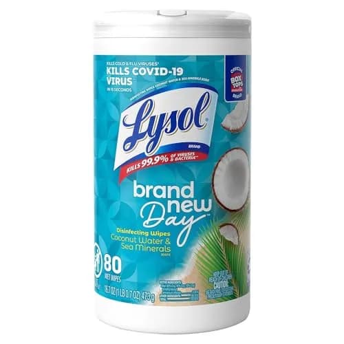 Lysol Toallitas Desinfectantes para Superficies