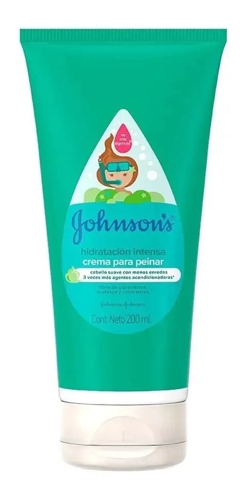 Crema Peinar Johnson's Hidratación Intensa 200 ML