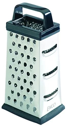 Ekco | Rallador de 4 Lados Classic Acero Inoxidable Base Antideslizante