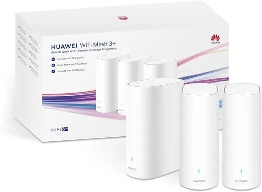 HUAWEI WiFi Mesh 3+ Router Wi-Fi 6 AX3000 Banda Doble