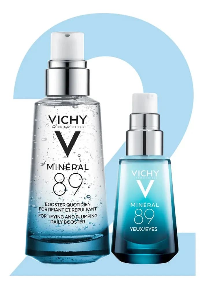 Kit Vichy Hidratación Sérum Minéral 89 + Contorno De Ojos | Envío Gratis