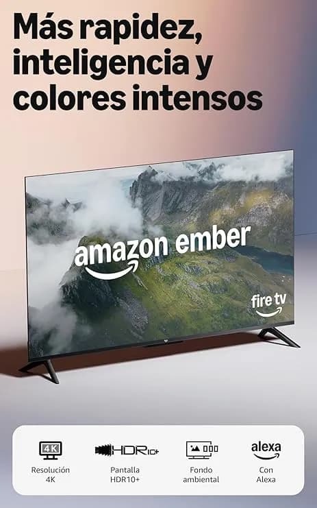 Amazon Ember 4-Series de 55" (modelo más reciente): televisión 4K Ultra HD inteligente