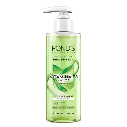 Gel Limpiador Facial Pond's Fruity Hydra Fresh Aloe 200 ml
