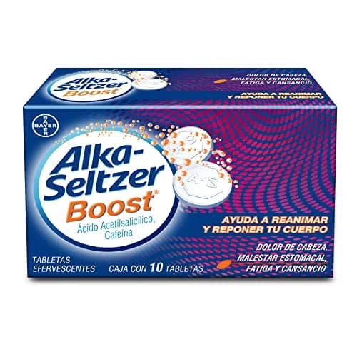 Alka Seltzer Antiácido, Ayuda a Reanimar y Reponer tu Cuerpo, Alivio de los Síntomas de Malestares