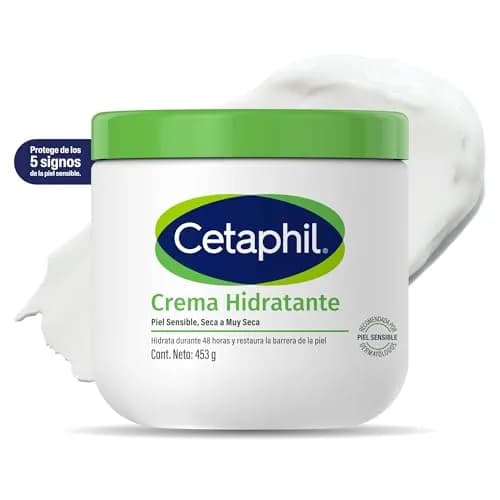 CETAPHIL Crema Hidratante 1 pz 453 g Restablece la Barrera Natural de la Piel en 1 Semana