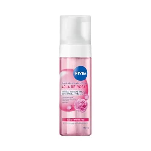 NIVEA Agua de Rosas Espuma Limpiadora (150 ml)