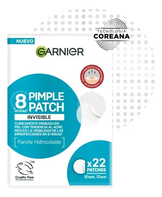 Pimple Patch Invisible Anti Imperfecciones Garnier 22 unidades