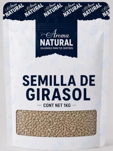 Aroma Natural Semilla de Girasol Pelada 1kg