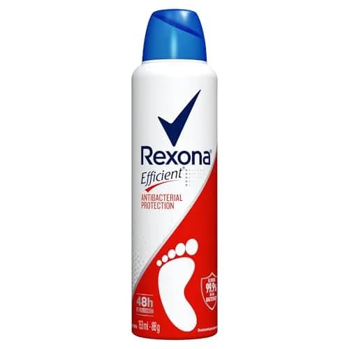 Desodorante para pies Rexona Efficient Antibacterial 153 ml