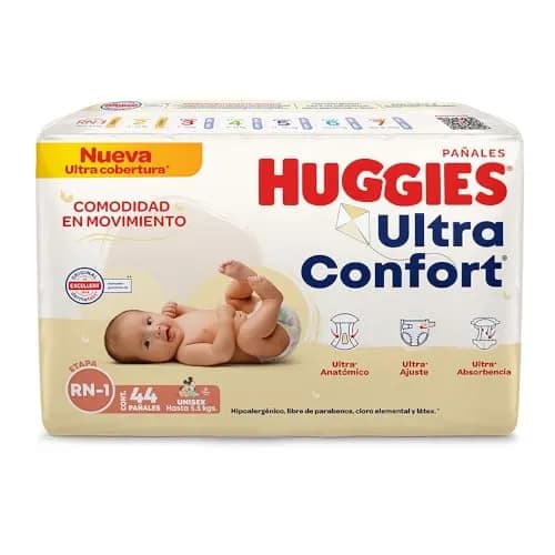 Huggies Ultraconfort Pañal Desechable para Bebé