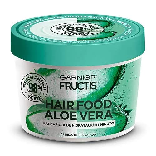 Garnier Fructis Hair Food Aloe Vera Mascarilla para Cabello Deshidratado 350ml