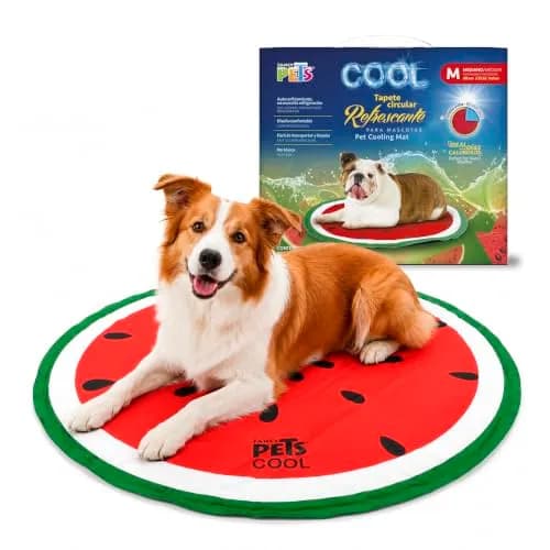 Fancy Pets TAPETE REFRESCANTE Circular Med Sandia Cool