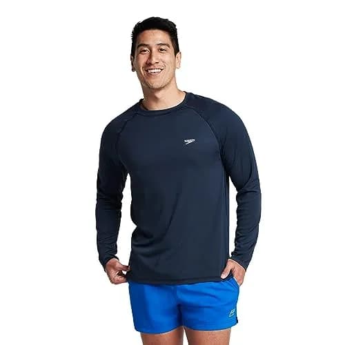 Speedo Easy - Playera de natación de Manga Larga para Hombre