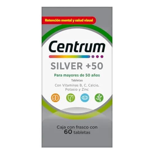 Centrum Multivitamínico Silver +50