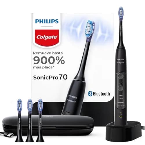 Philips Colgate Cepillo de Dientes Eléctrico SonicPro 70. Recargable