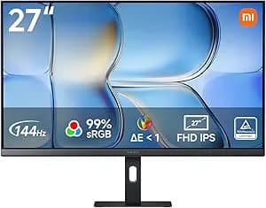 XIAOMI Monitor A27i 2026 | 27" Panel IPS | Resolución FHD (1920 * 1080) | 144Hz | Amplia Gama de
