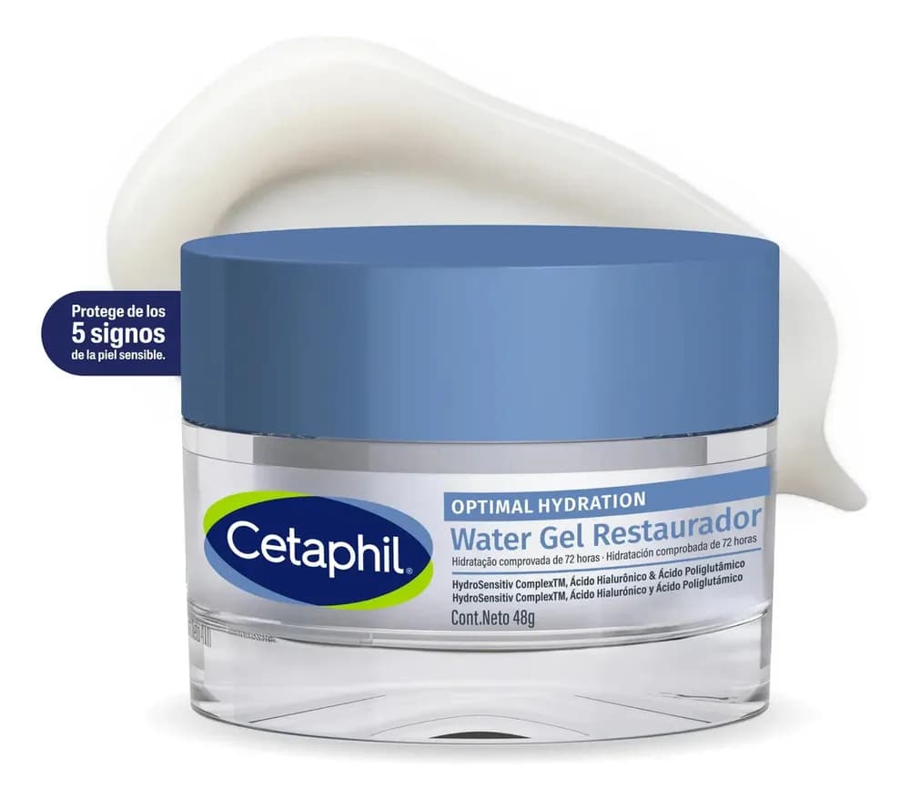 Cetaphil Optimal Hydration Water Gel Crema Facial Día 48 gr