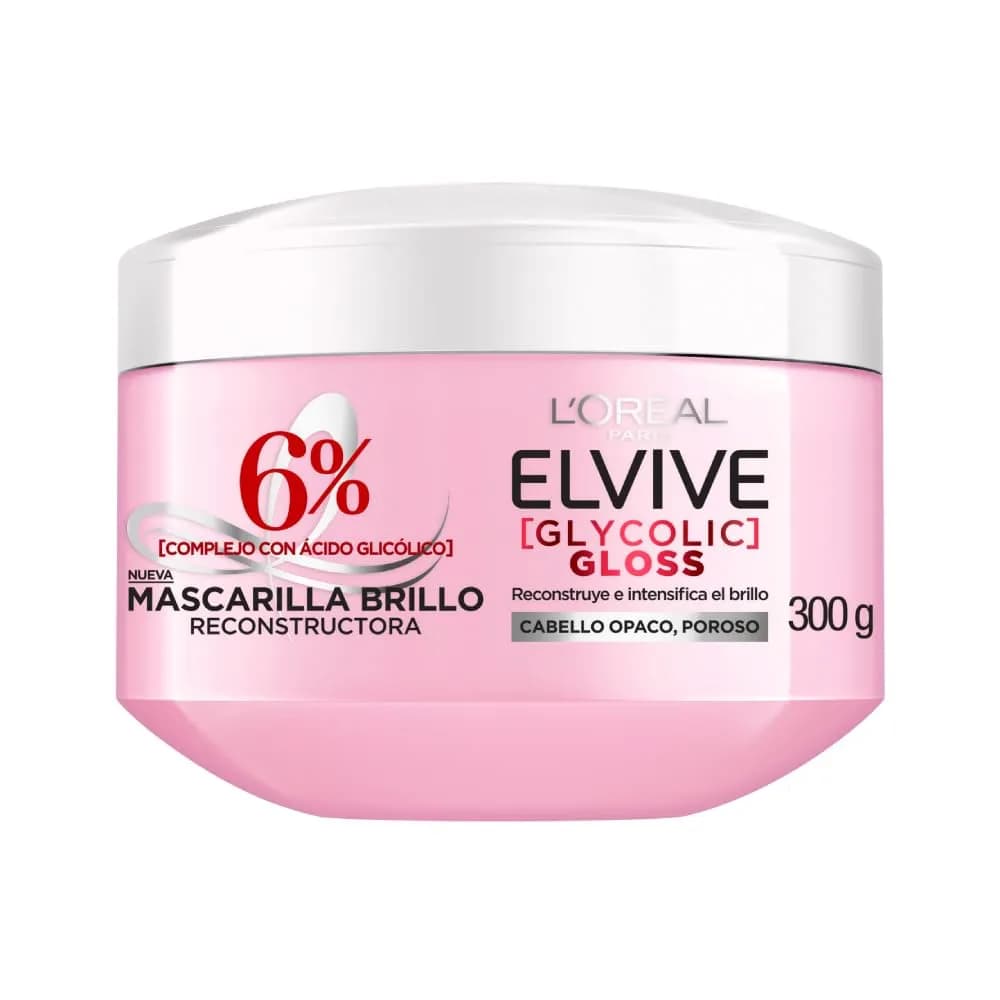 L'Oréal Paris Elvive Mascarilla Glycolic Gloss
