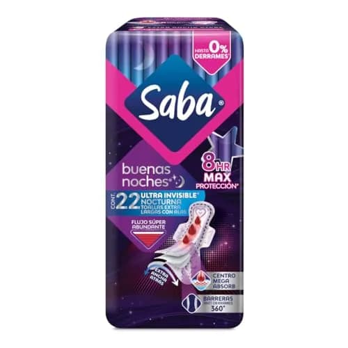 Saba Ultra Invisible Buenas Noches