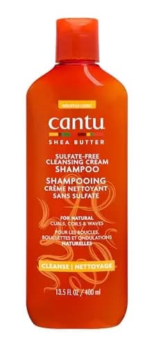 Cantu Shea Butter for Natural Hair Sulfate-Free Cleansing Cream Shampoo, 13.5 Ounce by Cantu
