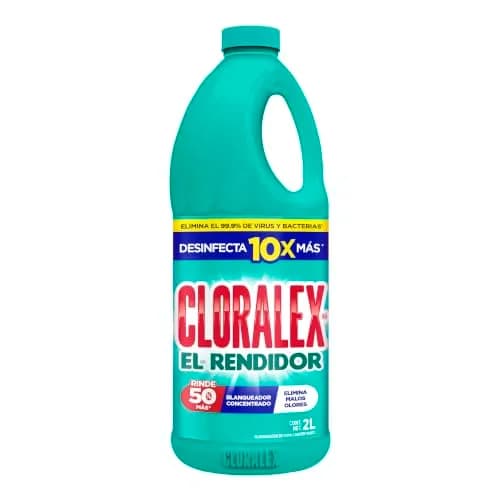 Cloralex El Rendidor Blanqueador 2L