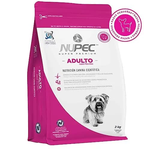 Nupec croquetas para Perros adulto Razas pequeñas 2 kg