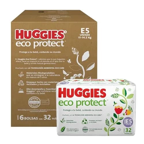 Huggies Eco Protect Pañal Desechable para bebé