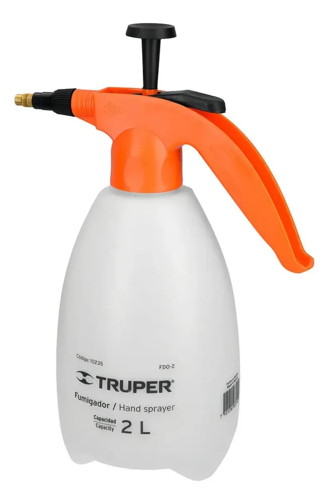 Truper fumigador aspersor manual fdo-2 2 litros 10235 blanco